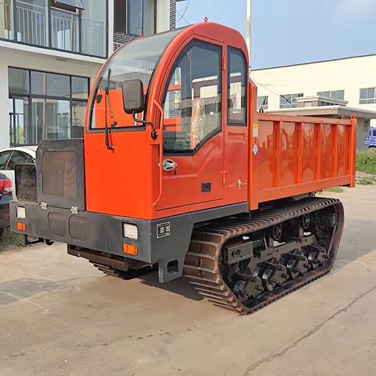 10吨履带运输车案例