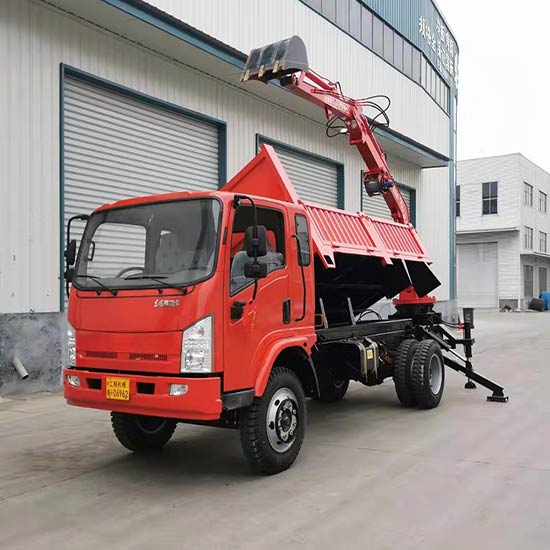 12吨随车挖案例