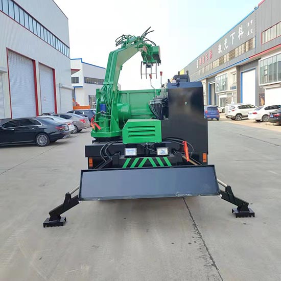 履带式随车挖运输车温度过高时的解决办法